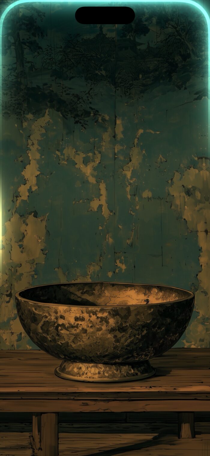 A circle in Bowls by Wuji